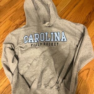 Gray Carolina Field Hockey Hoodie